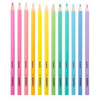 Kores® KOLORES Pastell Buntstifte mehrfarbig, 12 St. von Kores®