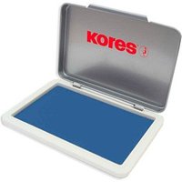 Kores® Stempelkissen METALLICA blau 11,0 x 7,0 cm, 1 St. von Kores®