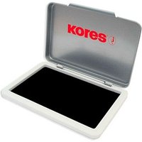 Kores® Stempelkissen METALLICA schwarz 11,0 x 7,0 cm, 1 St. von Kores®