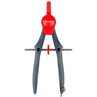 Kores® Zirkel Cirkos grau-rot, 1 St. von Kores®