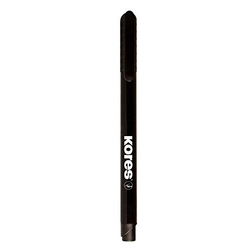 Kores - K-Marker Fine M: Schwarze Permanent Marker Stifte, dünne Faserspitze mit wasserfester und geruchsfreier Tinte, für alle Oberflächen, 12 Stk Packung Kores - K-Marker Fine M: Schwarze Permanent Marker Stifte, dünne Faserspitze mit wasserfester und geruchsfreier Tinte, für alle Oberflächen, 12 Stk Packung von Kores