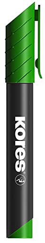 Kores - K-Marker XP1: Rote Permanentmarker, runde Spitze mit wasserfester und geruchsarmer Tinte, für alle Oberflächen Kores - K-Marker XP1: Rote Permanentmarker, runde Spitze mit wasserfester und geruchsarmer Tinte, für alle Oberflächen von Kores