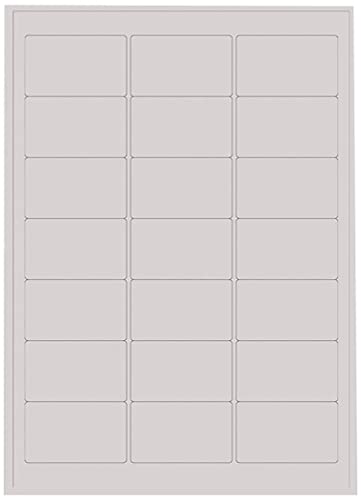 Kores - Universelle selbstklebende rechteckige Etiketten, 500 Blatt Format Weiß mit Etiketten 63,5 x 38,1 mm Kores - Universelle selbstklebende rechteckige Etiketten, 500 Blatt Format Weiß mit Etiketten 63,5 x 38,1 mm von Kores