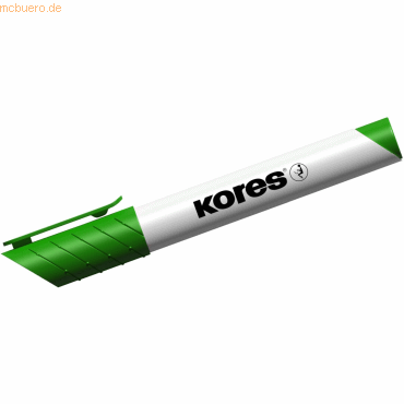Kores Whiteboardmarker 3-5mm Keilspitze grün von Kores