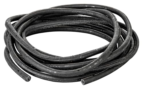 Korkband & Korkschnur Vegan | Flach, Rund, Geflochten | Für Schmuck, Armbänder, Ketten | Bastelmaterial | Ökologisch & Nachhaltig | DIY Zubehör (Schwarz, 5mm rund) von Kork-Deko