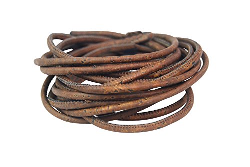 Korkband & Korkschnur Vegan | Flach, Rund, Geflochten | Für Schmuck, Armbänder, Ketten | Bastelmaterial | Ökologisch & Nachhaltig | DIY Zubehör (Braun, 3mm rund) Korkband & Korkschnur Vegan | Flach, Rund, Geflochten | Für Schmuck, Armbänder, Ketten | Bastelmaterial | Ökologisch & Nachhaltig | DIY Zubehör (Braun, 3mm rund) von Kork-Deko