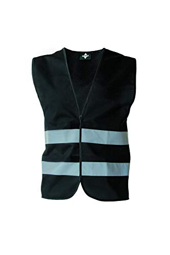 KORNTEX Warnweste mit Klettverschluss Dortmund - Sicherheitsweste Pannenweste – EN 17353 zertifiziert, 360° Reflexstreifen, XL, schwarz, stark reflektierend für beste Sichtbarkeit, Unisex KORNTEX Warnweste mit Klettverschluss Dortmund - Sicherheitsweste Pannenweste – EN 17353 zertifiziert, 360° Reflexstreifen, XL, schwarz, stark reflektierend für beste Sichtbarkeit, Unisex von Korntex
