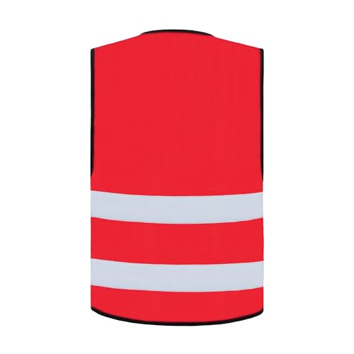 KORNTEX Warnweste mit Klettverschluss Dortmund - Sicherheitsweste Pannenweste – EN 17353 zertifiziert, 360° Reflexstreifen, XXL, rot, stark reflektierend für beste Sichtbarkeit, Unisex KORNTEX Warnweste mit Klettverschluss Dortmund - Sicherheitsweste Pannenweste – EN 17353 zertifiziert, 360° Reflexstreifen, XXL, rot, stark reflektierend für beste Sichtbarkeit, Unisex von Korntex