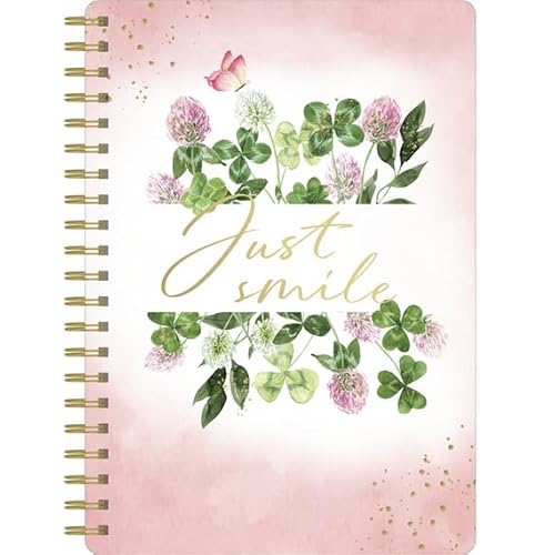 Korsch Verlag Notizblock Wonderful A5-14,8 cm x 21 cm vegan - mit Goldveredelung - Mit To-do-Liste und Stickern - SchreibLiebe von Korsch Verlag