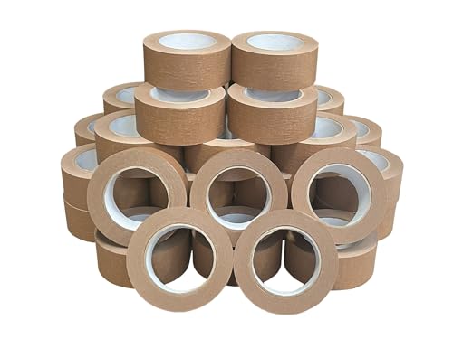 Kortpack - 36 Rollen - Papier Klebeband- Braun - 50mm x 50m Kortpack - 36 Rollen - Papier Klebeband- Braun - 50mm x 50m von Kortpack