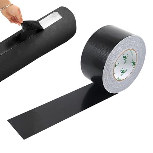 Korysnew Panzertape Schwarz wasserfest, Klebeband Gewebe Ultra Strong, handreißbar Gaffa Tape, Universal Tape Gewebeband Reparaturband Korysnew Panzertape Schwarz wasserfest, Klebeband Gewebe Ultra Strong, handreißbar Gaffa Tape, Universal Tape Gewebeband Reparaturband von Korysnew