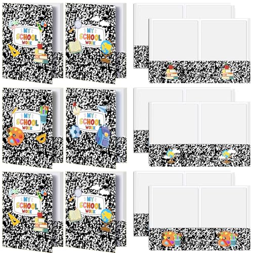 Kosiz 12 Stück Taschenmappen, niedliche Kawaii-Ordner, Geschenk, Großpackung, Hausaufgabenordner, Name, Schulanfang, für Mädchen, Kinder, Klassenzimmer, Lehrer, Geburtstag, Partyzubehör (weiße Punkte) Kosiz 12 Stück Taschenmappen, niedliche Kawaii-Ordner, Geschenk, Großpackung, Hausaufgabenordner, Name, Schulanfang, für Mädchen, Kinder, Klassenzimmer, Lehrer, Geburtstag, Partyzubehör (weiße Punkte) von Kosiz