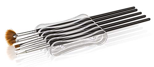 Horizontale Pinselhalter, Pinselablage, Pinselschale aus Kunststoff, transparent Horizontale Pinselhalter, Pinselablage, Pinselschale aus Kunststoff, transparent von Kosmetex