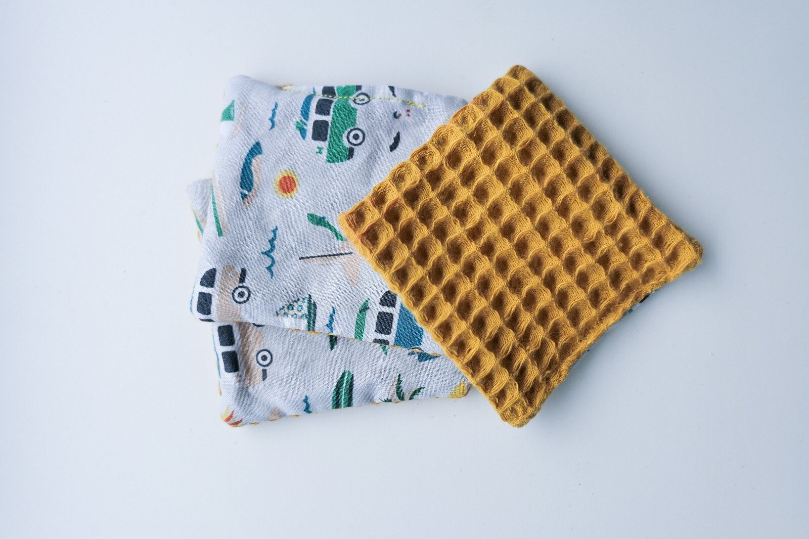 Zero Waste Abschminktücher 3Er Set, Wiederverwendbar, Kosmetikpads, Abschminkpads, Baumwolle, Waffelpique, Kein Abfall, Geschenk Zero Waste Abschminktücher 3Er Set, Wiederverwendbar, Kosmetikpads, Abschminkpads, Baumwolle, Waffelpique, Kein Abfall, Geschenk von KosmonautinShop