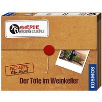 KOSMOS Murder Mystery Case File Der Tote im Weinkeller Geschicklichkeitsspiel, 1 St. von Kosmos