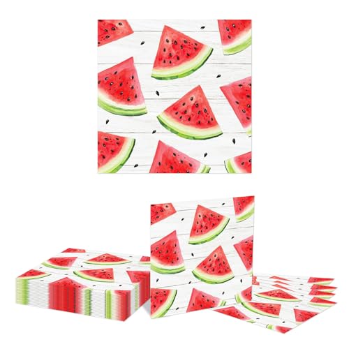 Kotkiddy 20 Pack Wassermelone Papier Servietten Sommer Frucht Einweg Mittagstisch Serviette Aquarell Wassermelone Dinner Hand Serviette für Pool Party Kotkiddy 20 Pack Wassermelone Papier Servietten Sommer Frucht Einweg Mittagstisch Serviette Aquarell Wassermelone Dinner Hand Serviette für Pool Party von Kotkiddy