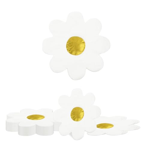 Kotkiddy 20 Stk Blumen Servietten, Blumenförmige Servietten Einweg, Blumendekoration Einweg Party Servietten, Blumendekoration Hochzeitsparty, für 20 Gäste Kotkiddy 20 Stk Blumen Servietten, Blumenförmige Servietten Einweg, Blumendekoration Einweg Party Servietten, Blumendekoration Hochzeitsparty, für 20 Gäste von Kotkiddy