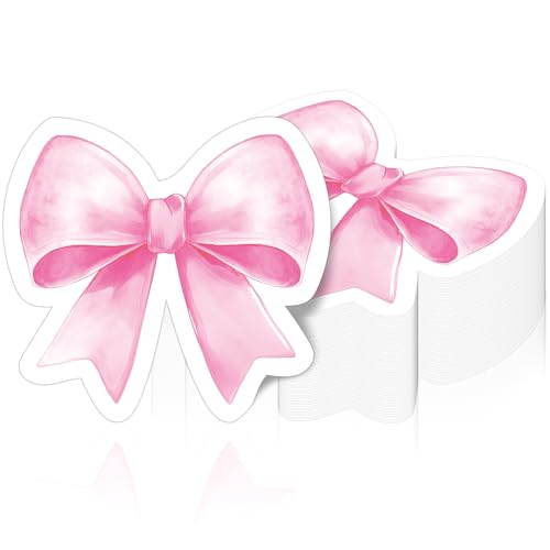 Kotkiddy 50 Stück Rosa Schleife Servietten Schleife Themen Partydecorationen Schleife Knoten Gast Einweg Servietten für Hochzeitsverlobung Kotkiddy 50 Stück Rosa Schleife Servietten Schleife Themen Partydecorationen Schleife Knoten Gast Einweg Servietten für Hochzeitsverlobung von Kotkiddy