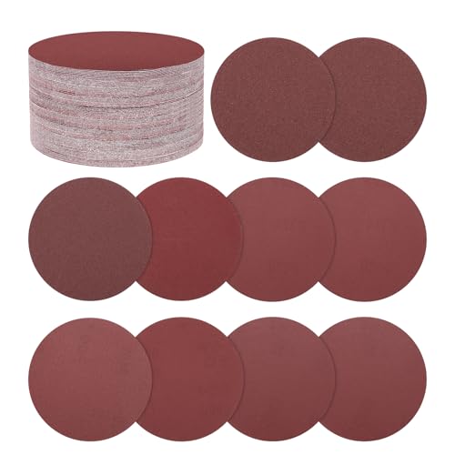 Kozelo 100er Pack Schleifscheiben-Set 125 mm 5 Zoll 40/80/120/180/240/320/400/600/800/1000 Körnung Klett- und Schleifpapier für Trockenbauschleifer Holz Metall Kozelo 100er Pack Schleifscheiben-Set 125 mm 5 Zoll 40/80/120/180/240/320/400/600/800/1000 Körnung Klett- und Schleifpapier für Trockenbauschleifer Holz Metall von Kozelo