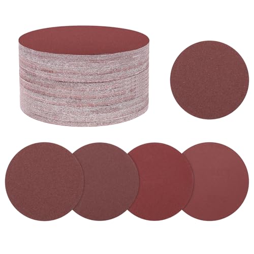 Kozelo 100er Pack Schleifscheiben-Set 25mm 1 Zoll 40/60/120/180/240 Körnung Klett- und Schleifpapier für Trockenbauschleifer Holz Metall Kozelo 100er Pack Schleifscheiben-Set 25mm 1 Zoll 40/60/120/180/240 Körnung Klett- und Schleifpapier für Trockenbauschleifer Holz Metall von Kozelo