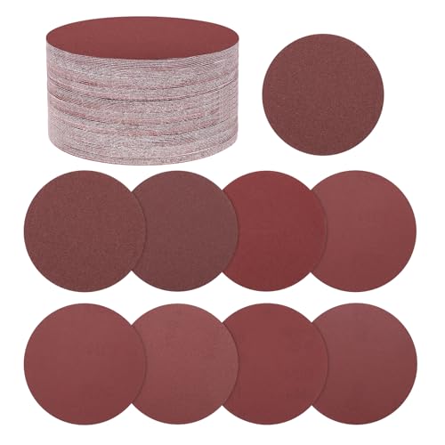 Kozelo 120 Pack Schleifscheiben-Set 125mm 5 Zoll 60/80/100/120/180/240/320/400/600 Körnung Klett- und Schleifpapier für Trockenbauschleifer Holz Metall Kozelo 120 Pack Schleifscheiben-Set 125mm 5 Zoll 60/80/100/120/180/240/320/400/600 Körnung Klett- und Schleifpapier für Trockenbauschleifer Holz Metall von Kozelo