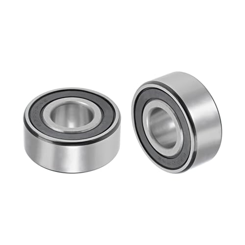 Kozelo 2 Stück 62203-2RS Kugellager - [17x40x16mm] Chromstahl Doppelt abgedichtete Rillenkugellager für Maschinenanwendungen Industrielle Ausrüstung von Kozelo