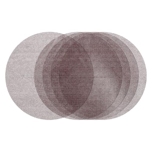 Kozelo 5 Stück Gitter-Schleifscheiben 152 mm 320 Körnung Klettbeschichtung Orbital-Schleifpapier Geeignet Für Trockenbau-Schleifer Holz Metall Möbel Kozelo 5 Stück Gitter-Schleifscheiben 152 mm 320 Körnung Klettbeschichtung Orbital-Schleifpapier Geeignet Für Trockenbau-Schleifer Holz Metall Möbel von Kozelo