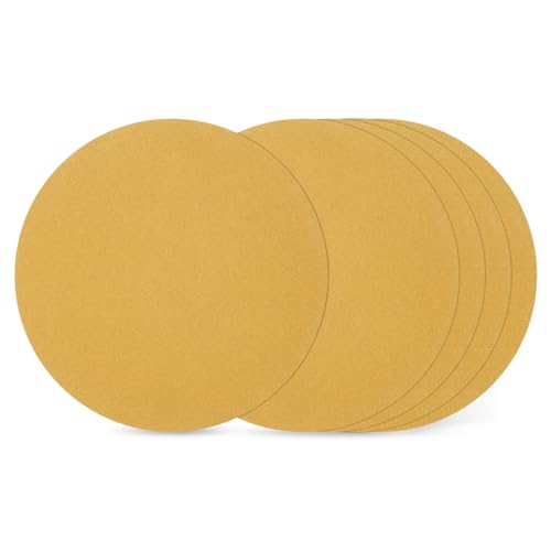 Kozelo 50 Stk. Schleifscheiben 5 Zoll 60 Körnung Klett-Schleifpapier für Trockenbauschleifer Holz Metall Möbel, Gelb Kozelo 50 Stk. Schleifscheiben 5 Zoll 60 Körnung Klett-Schleifpapier für Trockenbauschleifer Holz Metall Möbel, Gelb von Kozelo