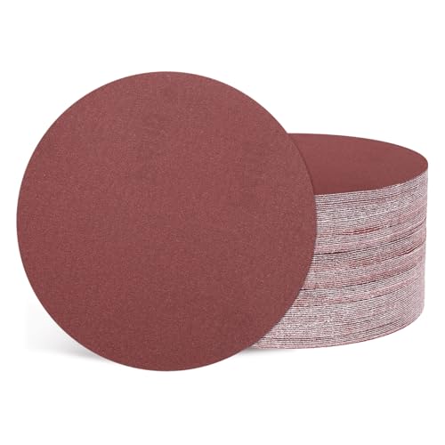 Kozelo 50 Stück Schleifscheiben 100 mm 400 Körnung Klettverschluss Exzenterschleifer Schleifpapier Geeignet Für Trockenbau Schleifer Holz Metall Möbel Rot Kozelo 50 Stück Schleifscheiben 100 mm 400 Körnung Klettverschluss Exzenterschleifer Schleifpapier Geeignet Für Trockenbau Schleifer Holz Metall Möbel Rot von Kozelo