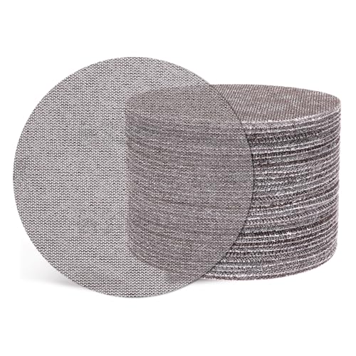 Kozelo 50 Stück Schleifscheiben 125 mm 320 Körnung Klettverschluss Für Trockenbau Schleifer Holz Metall Möbel Kozelo 50 Stück Schleifscheiben 125 mm 320 Körnung Klettverschluss Für Trockenbau Schleifer Holz Metall Möbel von Kozelo