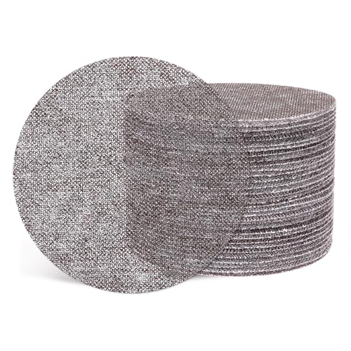 Kozelo 50 Stück Schleifscheiben 125 mm 40 Körnung Klett Schleifpapier Geeignet Für Trockenbau Schleifer Holz Metall Möbel Kozelo 50 Stück Schleifscheiben 125 mm 40 Körnung Klett Schleifpapier Geeignet Für Trockenbau Schleifer Holz Metall Möbel von Kozelo