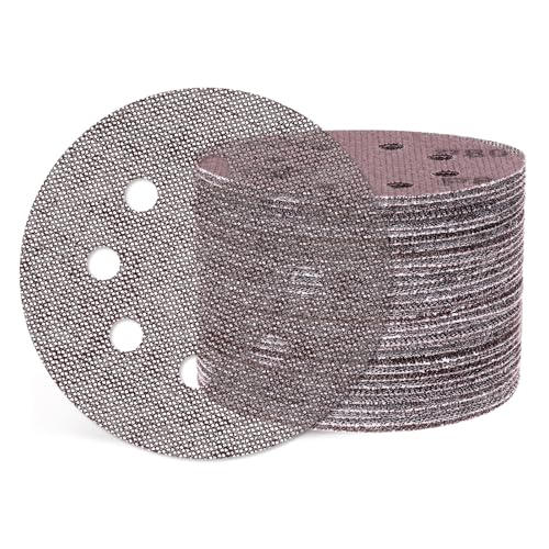 Kozelo 50 Stück Schleifscheiben 125 mm 80 Körnung 8 Löcher Haken Und Schlaufe Orbital Schleifpapier Geeignet Für Trockenbau Schleifer Holz Metall Möbel Kozelo 50 Stück Schleifscheiben 125 mm 80 Körnung 8 Löcher Haken Und Schlaufe Orbital Schleifpapier Geeignet Für Trockenbau Schleifer Holz Metall Möbel von Kozelo