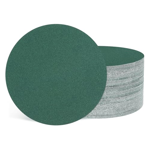 Kozelo 50 Stück Schleifscheiben 152 mm 150 Körnung Klett Schleifpapier Geeignet Für Metall Holz Möbel DIY Schleifen Und Polieren Grün Kozelo 50 Stück Schleifscheiben 152 mm 150 Körnung Klett Schleifpapier Geeignet Für Metall Holz Möbel DIY Schleifen Und Polieren Grün von Kozelo