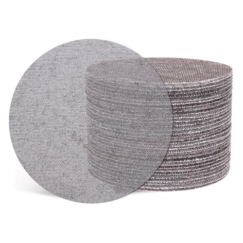 Kozelo 50 Stück Schleifscheiben 152 mm 180 Körnung Klettverschluss Orbitalschleifpapier Geeignet Für Trockenbau Schleifer Holz Metall Möbel Kozelo 50 Stück Schleifscheiben 152 mm 180 Körnung Klettverschluss Orbitalschleifpapier Geeignet Für Trockenbau Schleifer Holz Metall Möbel von Kozelo