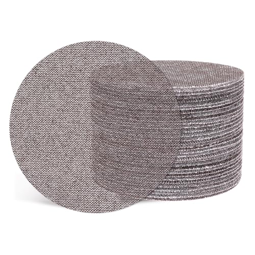 Kozelo 50 Stück Schleifscheiben 152 mm 60 Körnung Klettverschluss Für Trockenbau-Schleifer Holz Metall Möbel Kozelo 50 Stück Schleifscheiben 152 mm 60 Körnung Klettverschluss Für Trockenbau-Schleifer Holz Metall Möbel von Kozelo