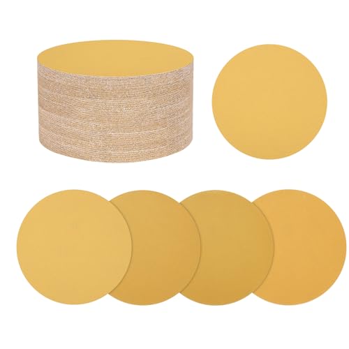 Kozelo 50er Pack Schleifscheiben-Set 150mm 6 Zoll 80/120/220/320/400 Körnung Klett- und Schleifpapier für Trockenbauschleifer Holz Metall Kozelo 50er Pack Schleifscheiben-Set 150mm 6 Zoll 80/120/220/320/400 Körnung Klett- und Schleifpapier für Trockenbauschleifer Holz Metall von Kozelo