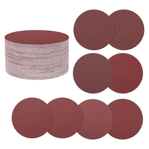 Kozelo 70 Pack Schleifscheiben-Set 125mm 5 Zoll 40/80/120/240/320/600/800 Körnung Klett- und Schleifpapier für Trockenbauschleifer Holz Metall Kozelo 70 Pack Schleifscheiben-Set 125mm 5 Zoll 40/80/120/240/320/600/800 Körnung Klett- und Schleifpapier für Trockenbauschleifer Holz Metall von Kozelo