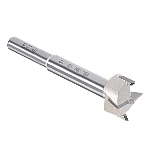 Kozelo Forstner Bohrer - [23mm] Tungsten Karbid Auger Öffner für Holz Möbel Scharniere Holz Bearbeitung Verwenden Rundschäfte Beige von Kozelo