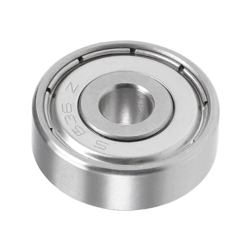 Kozelo S636ZZ Rillenkugellager-[6x22x7mm] Doppelt abgeschirmte 636Z Lager für industrielle Geräte, Motoren, Maschinen, Edelstahl von Kozelo