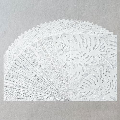Kozo Studio Handgefertigtes Maulbeerpapier, A4, Spitze, 30 Blatt, 15 Designs, Premium-Dekorpapier für Scrapbooking, Kartenherstellung, Collage, Bastelarbeiten, Bastelarbeiten, Bastelarbeiten und DIY Kozo Studio Handgefertigtes Maulbeerpapier, A4, Spitze, 30 Blatt, 15 Designs, Premium-Dekorpapier für Scrapbooking, Kartenherstellung, Collage, Bastelarbeiten, Bastelarbeiten, Bastelarbeiten und DIY von Kozo Studio