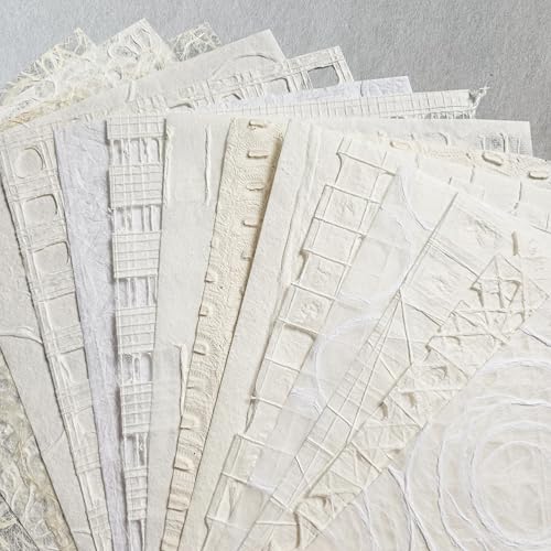 Kozo Studio - Texture Treasure Maulbeerpapier Pack #1 | Premium Dekorpapier für Scrapbooking, Kartenherstellung, Collage, Mixed Media Handwerk und DIY Kozo Studio - Texture Treasure Maulbeerpapier Pack #1 | Premium Dekorpapier für Scrapbooking, Kartenherstellung, Collage, Mixed Media Handwerk und DIY von Kozo Studio