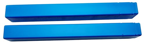 2x Plastik Hülse für Bohrer,Meißel etc 400mm (variabel bis 700mm) x 40mm x 40mm Kunststoff Box Länge von Kraftfeld
