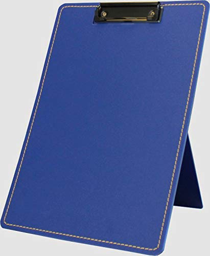 Klemmbrett Aufsteller/Präsentationsklemmbrett/Standklemmbrett, A4, genäht, aus PP, mit Klemmmechanik, mit Aufstellfunkion, Farbe: blau – 1 Stück Klemmbrett Aufsteller/Präsentationsklemmbrett/Standklemmbrett, A4, genäht, aus PP, mit Klemmmechanik, mit Aufstellfunkion, Farbe: blau – 1 Stück von Kranholdt
