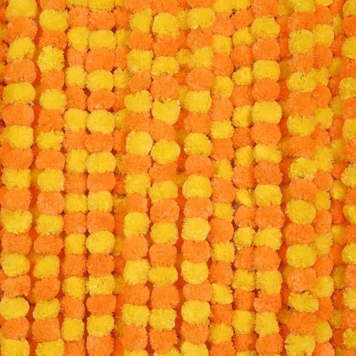 Krati Exports - Ringelblumen-Girlande, 1,5 m Krati Exports - Ringelblumen-Girlande, 1,5 m von Krati Exports