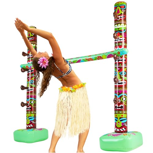 KreativeKraft Aufblasbares Party Zubehör, Limbo Spiel Aufblasbar - Tiki Hawaii Deko KreativeKraft Aufblasbares Party Zubehör, Limbo Spiel Aufblasbar - Tiki Hawaii Deko von KreativeKraft