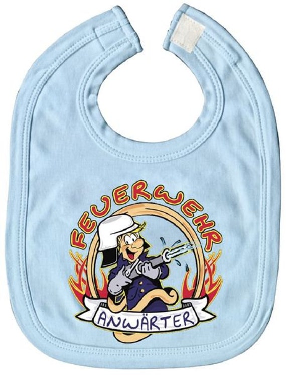 Babylätzchen Mit Print Feuerwehr | 07011 Babylätzchen Mit Print Feuerwehr | 07011 von Kreativhaeuschen
