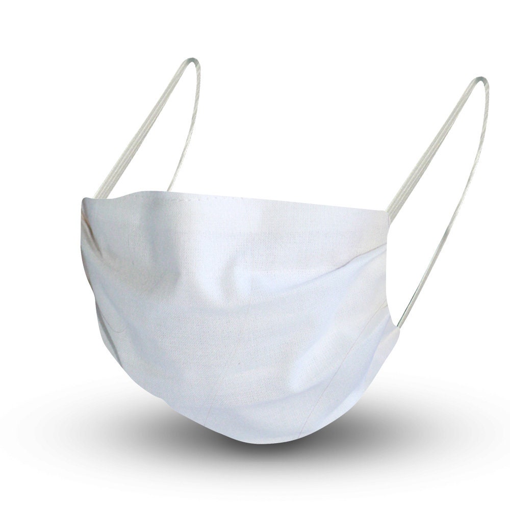 Maske Textilmaske Aus Baumwolle Mit Innenvlies - Weiss 15410 + Gratiszugabe Maske Textilmaske Aus Baumwolle Mit Innenvlies - Weiss 15410 + Gratiszugabe von Kreativhaeuschen