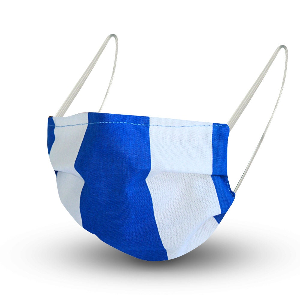 Überziehmaske Maske Textilmaske Aus Baumwolle - Blau-Weiß 15467 + Gratis Op-Maske Überziehmaske Maske Textilmaske Aus Baumwolle - Blau-Weiß 15467 + Gratis Op-Maske von Kreativhaeuschen