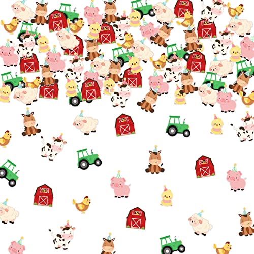 Kreatwow Bauernhoftier Babyparty Konfetti für Tisch Rot für Mädchen Bauernhof Tier Themed Aufkleber für Baby Shower Baby Mädchen Barnyard Party Dekoration Kreatwow Bauernhoftier Babyparty Konfetti für Tisch Rot für Mädchen Bauernhof Tier Themed Aufkleber für Baby Shower Baby Mädchen Barnyard Party Dekoration von Kreatwow