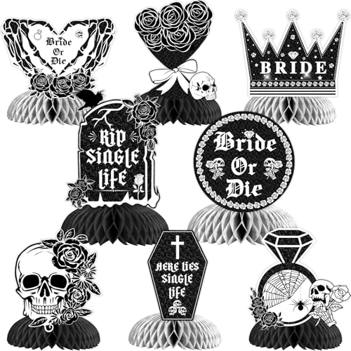 Bride or Die Bachelorette Gothic Bachelorette Honeycomb Tafelaufsätze Partydekorationen Gothic Bachelorette Tischdekorationen Rip Single Life Gothic Hochzeit Bachelorette Partyzubehör Bride or Die Bachelorette Gothic Bachelorette Honeycomb Tafelaufsätze Partydekorationen Gothic Bachelorette Tischdekorationen Rip Single Life Gothic Hochzeit Bachelorette Partyzubehör von Kreatwow